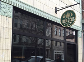 Krueger's Tavern from street in OTR (Cincinnati)