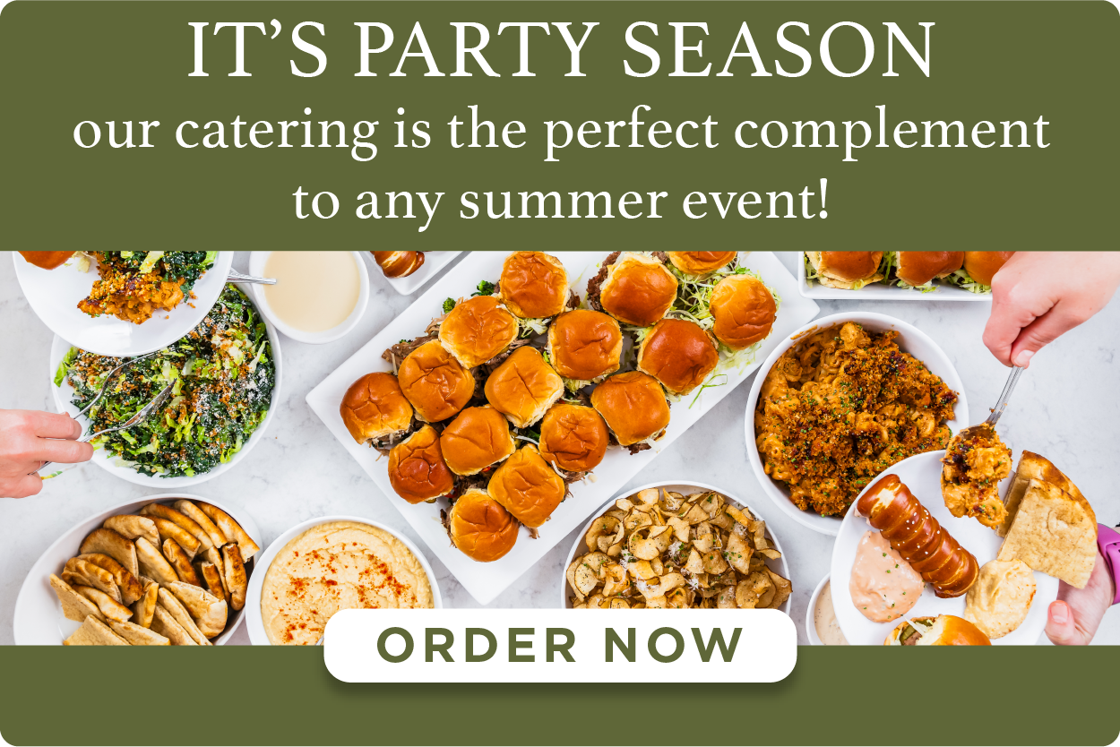 Order catering for your summer event